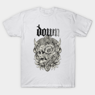 down t-shirts